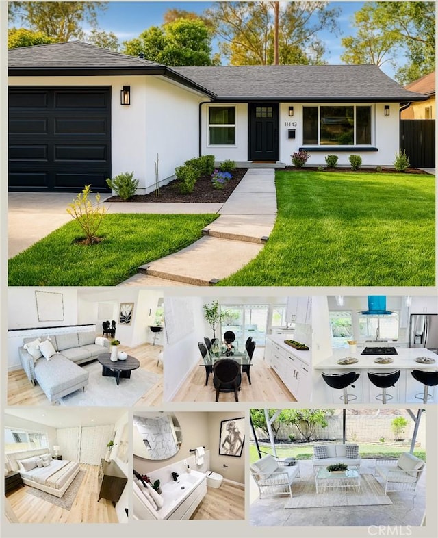 11143 Gonsalves Pl, Cerritos, CA 90703 - view of a document with a collage of images