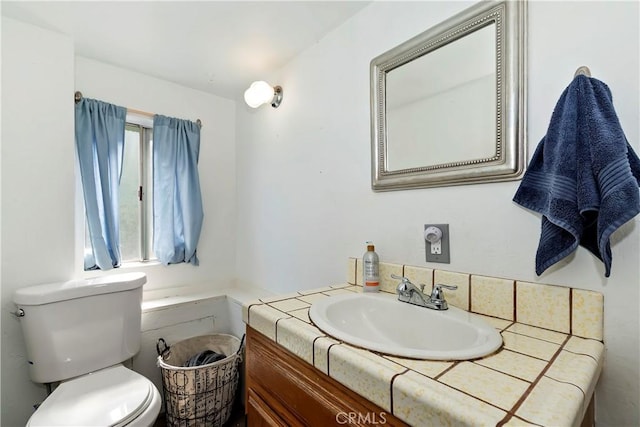316 La Casita Dr, Twin Peaks, CA 92391 - bathroom with vanity and toilet