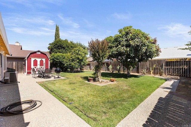 4068 De La Vina Way, Sacramento, CA 95823 - fenced backyard featuring a shed and a patio area