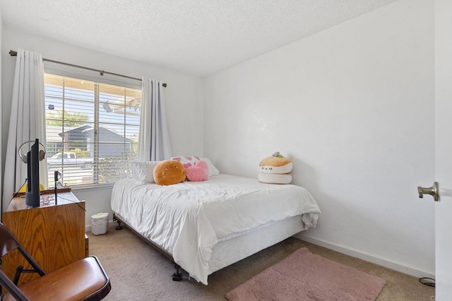4068 De La Vina Way, Sacramento, CA 95823 - carpeted bedroom with a textured ceiling and baseboards