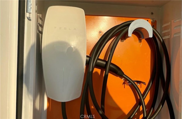 9830 Mesquite Ave, Desert Hot Springs, CA 92240 - detailed view of electric vehicle charger