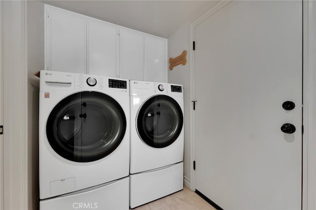 17262 Chase St, Northridge, CA 91325 - washroom featuring washer and clothes dryer and cabinet space