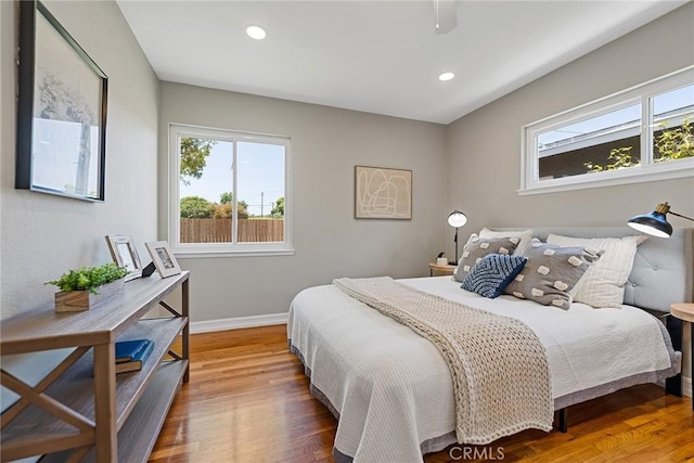 2781 Vuelta Grande Ave, Long Beach, CA 90815 - bedroom featuring wood finished floors and recessed lighting