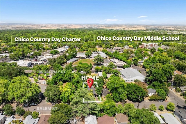 1029 Salem St, Chico, CA 95928 - aerial view of residential area
