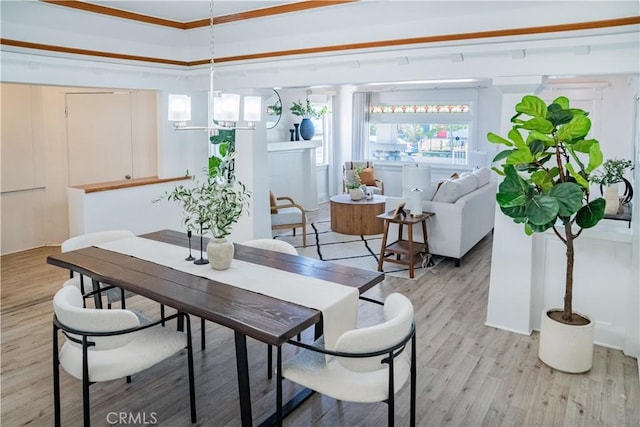 4216 Dalton Ave, Los Angeles, CA 90062 - dining space with light wood-style flooring