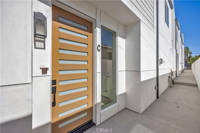 2405 Mathews Ave Unit C, Redondo Beach, CA 90278 - view of exterior entry featuring stucco siding
