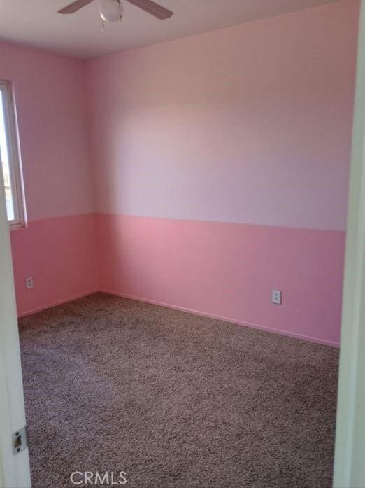 13182 Kootenay, Victorville, CA 92395 - carpeted empty room featuring ceiling fan