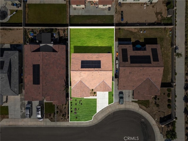 7305 Scrivia Ct, Bakersfield, CA 93311 - aerial overview of property's location featuring property boundaries highlighted