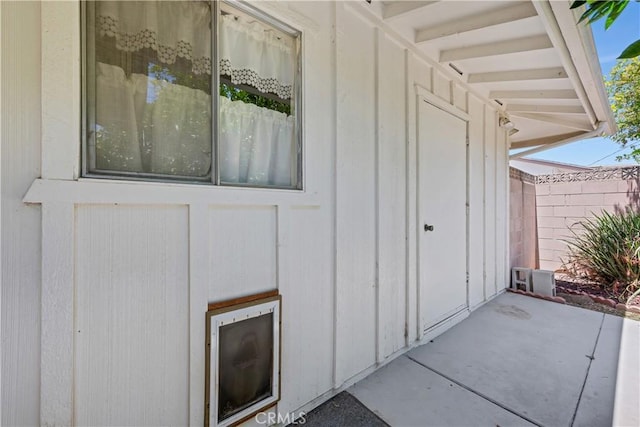 28656 Bradley Rd, Menifee, CA 92586 - doorway to property featuring a patio