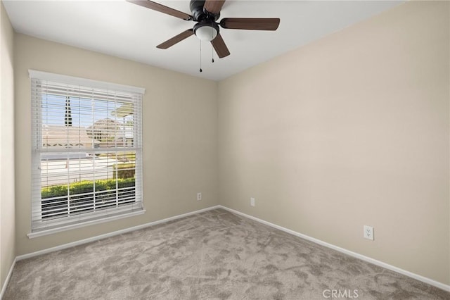30314 Honeysuckle Hill Dr, Canyon Country, CA 91387 - empty room featuring carpet floors and a ceiling fan