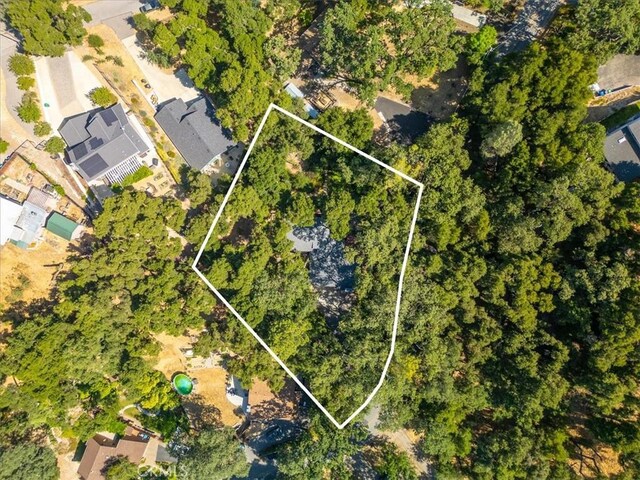5375 Rosario Ave, Atascadero, CA 93422 - aerial overview of property's location featuring property parcel outlined