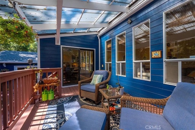 5375 Rosario Ave, Atascadero, CA 93422 - view of wooden terrace