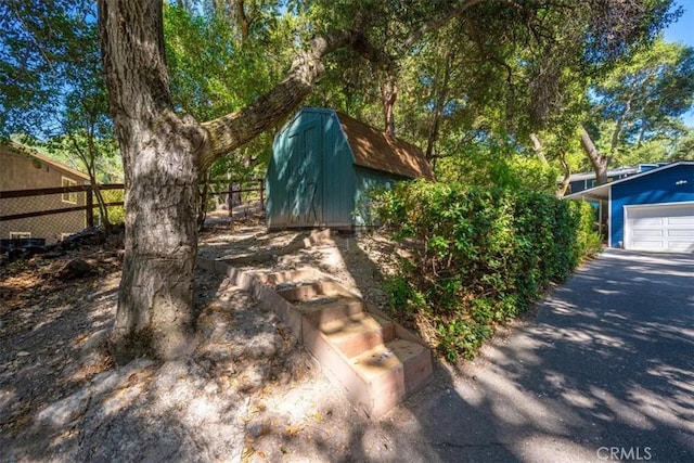 5375 Rosario Ave, Atascadero, CA 93422 - view of yard with a shed
