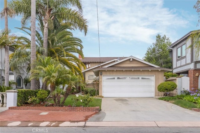 1716 Elm Ave, Manhattan Beach, CA 90266 - view of front of house with driveway and a garage
