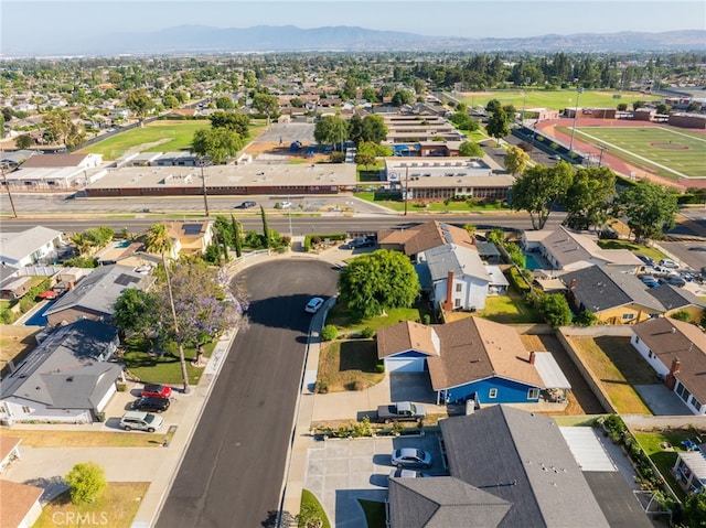 1722 Tiffany Ct, Ontario, CA 91762 - aerial perspective of suburban area featuring mountains