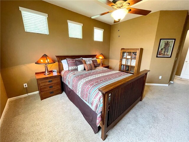 3803 Colma Ct, Merced, CA 95348 - carpeted bedroom with baseboards and ceiling fan