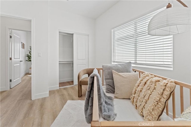 13154 Cedar St, Westminster, CA 92683 - bedroom featuring a closet, multiple windows, and light wood-style floors
