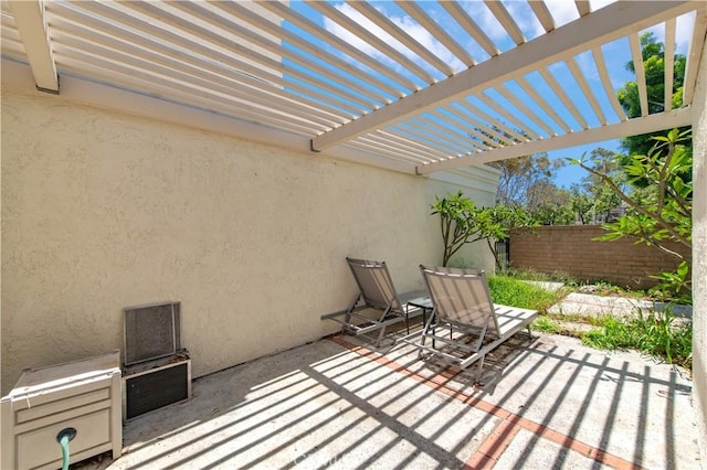 9 Morena Unit 28, Irvine, CA 92612 - view of patio / terrace with a pergola