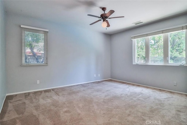 17654 Prairie St, Northridge, CA 91325 - unfurnished room with carpet floors and ceiling fan