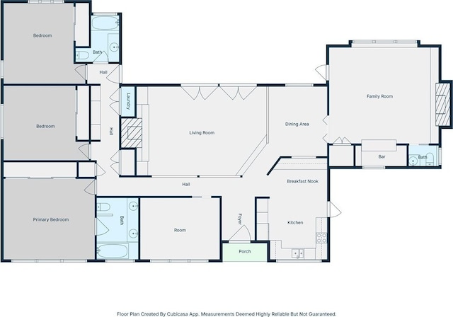 17654 Prairie St, Northridge, CA 91325 - view of floor plan / room layout