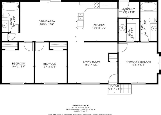 3556 Cypress St, Clearlake, CA 95422 - view of room layout