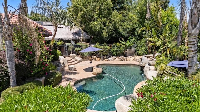1806 Briercliff Ct, Bakersfield, CA 93311 - view of pool with a patio area
