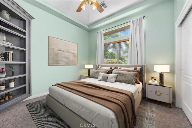 1806 Briercliff Ct, Bakersfield, CA 93311 - carpeted bedroom with ceiling fan