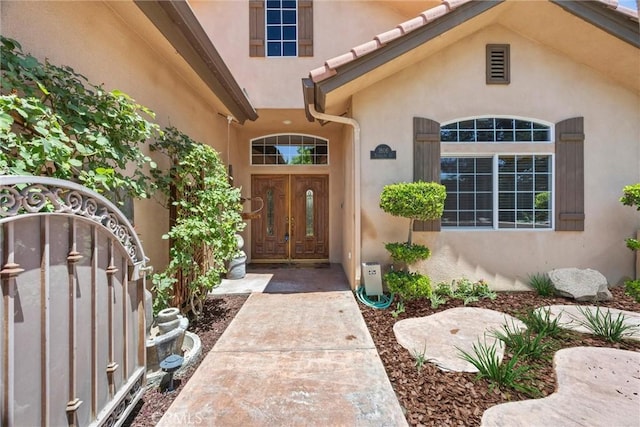 1806 Briercliff Ct, Bakersfield, CA 93311 - doorway to property featuring stucco siding