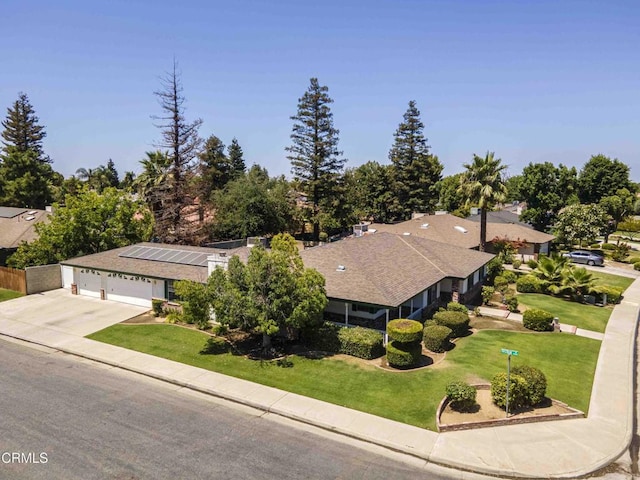 4120 Abbott Dr, Bakersfield, CA 93312 - aerial view of property and surrounding area