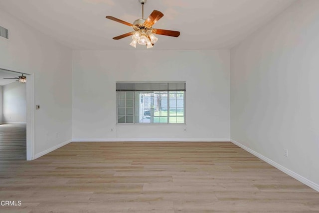 4120 Abbott Dr, Bakersfield, CA 93312 - unfurnished room featuring ceiling fan and wood finished floors