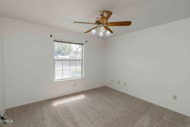 4120 Abbott Dr, Bakersfield, CA 93312 - carpeted spare room with a ceiling fan and baseboards