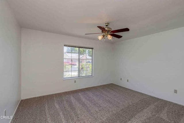 4120 Abbott Dr, Bakersfield, CA 93312 - spare room with carpet and ceiling fan