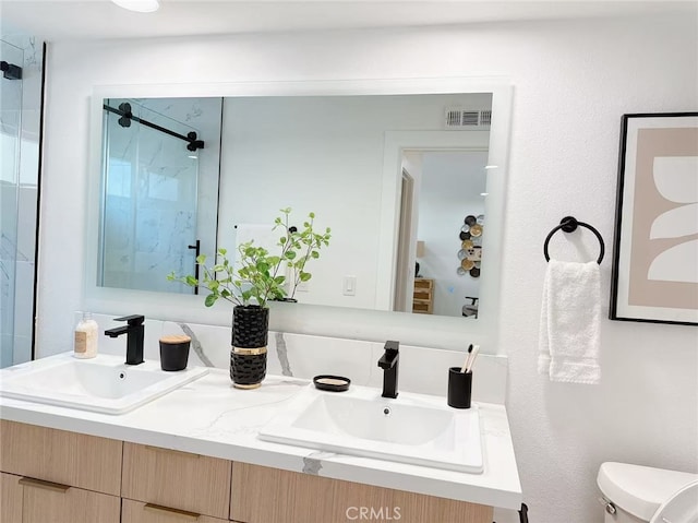 23615 Tellgate Dr, Diamond Bar, CA 91765 - full bath featuring double vanity and a shower stall