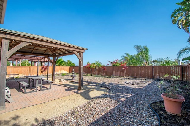 2414 Falcon Valley Dr, Chula Vista, CA 91914 - fenced backyard featuring a gazebo and a patio
