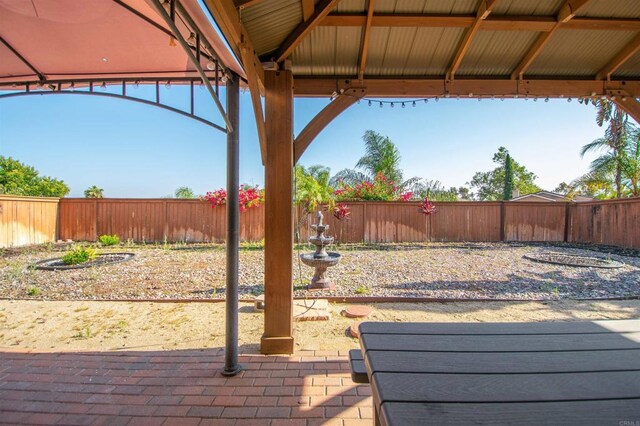 2414 Falcon Valley Dr, Chula Vista, CA 91914 - fenced backyard featuring a patio area