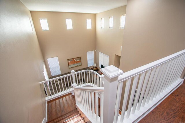 2414 Falcon Valley Dr, Chula Vista, CA 91914 - stairs with a high ceiling