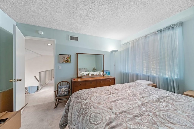3032 Pietro Dr, Hacienda Heights, CA 91745 - carpeted bedroom with a textured ceiling