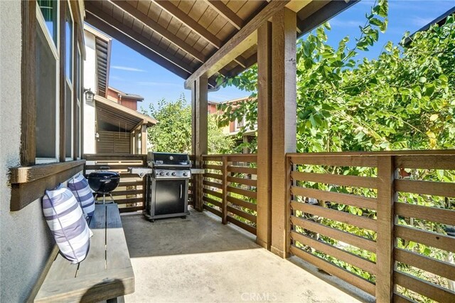 17035 Independence Way, Yorba Linda, CA 92886 - view of patio / terrace featuring grilling area