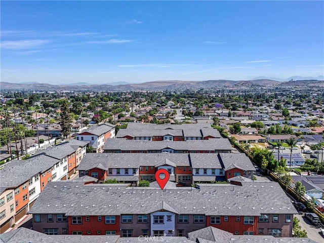 17035 Independence Way, Yorba Linda, CA 92886 - aerial perspective of suburban area featuring mountains