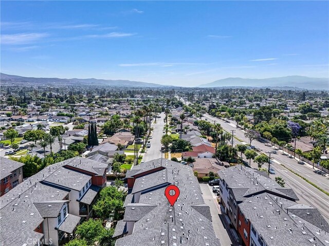 17035 Independence Way, Yorba Linda, CA 92886 - aerial view of residential area featuring a mountainous background