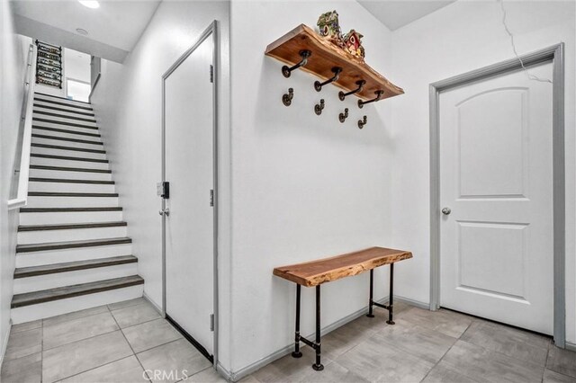17035 Independence Way, Yorba Linda, CA 92886 - mudroom with light tile patterned flooring