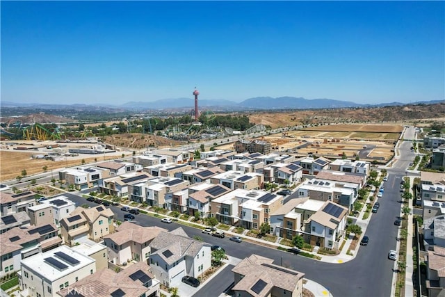 26957 Winding Trail Ct, Valencia, CA 91381 - aerial view of residential area featuring a mountainous background
