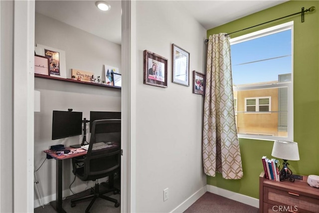 26957 Winding Trail Ct, Valencia, CA 91381 - carpeted office space featuring baseboards