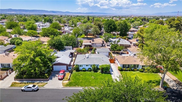 44055 Elm Ave, Lancaster, CA 93534 - aerial view of residential area featuring a mountain backdrop