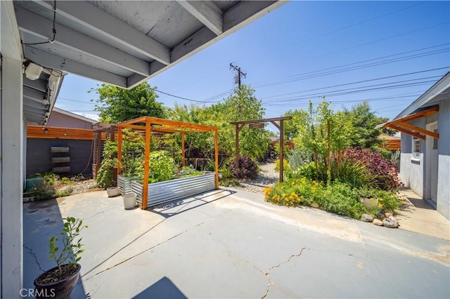 44055 Elm Ave, Lancaster, CA 93534 - fenced backyard featuring a patio area