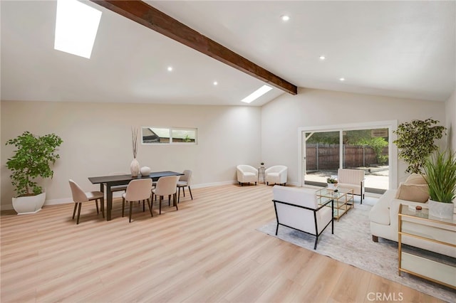 1478 N Park Ave, Pomona, CA 91768 - living room featuring light wood-style flooring and recessed lighting