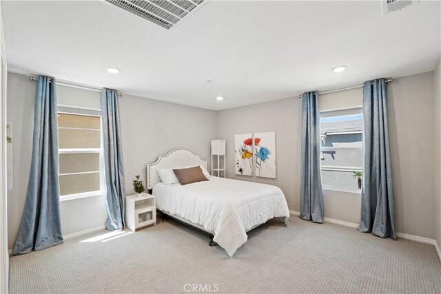 27753 Dyer Way, Canyon Country, CA 91387 - carpeted bedroom with multiple windows and recessed lighting