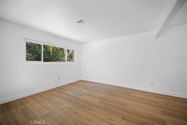 7848 Chastain Ave, Reseda, CA 91335 - spare room featuring light wood-type flooring and baseboards