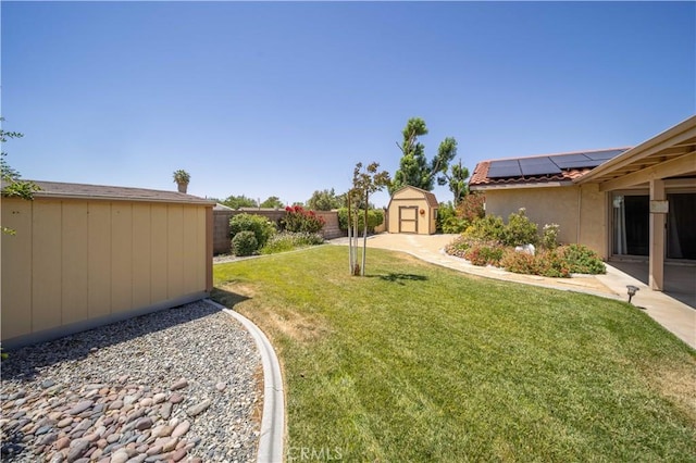 42903 Normandy Ln, Lancaster, CA 93536 - view of yard with a storage shed
