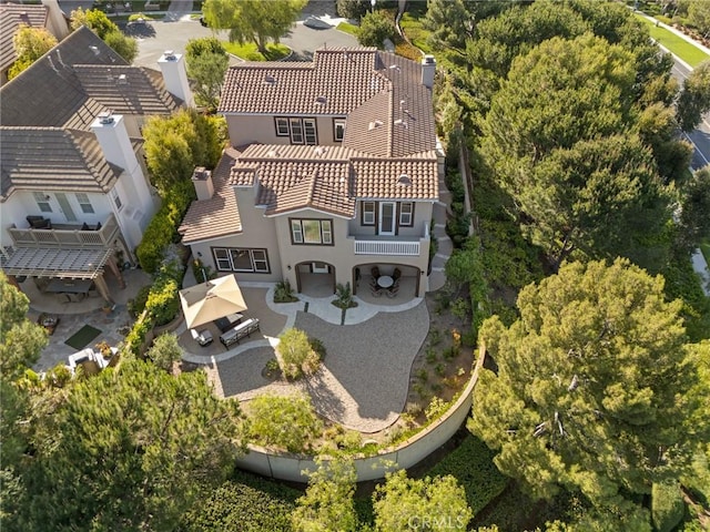 2 Tarascon, Newport Coast, CA 92657 - aerial view of property and surrounding area